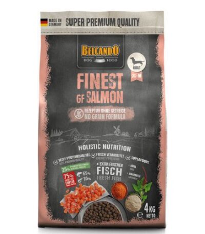 Belcando Finest Grain Free Salmon Holistic Dog Dry Food 4 kg