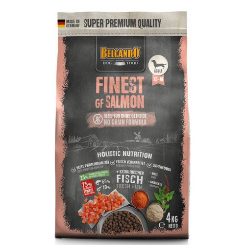 Belcando Finest Grain Free Salmon Holistic Dog Dry Food 4 kg