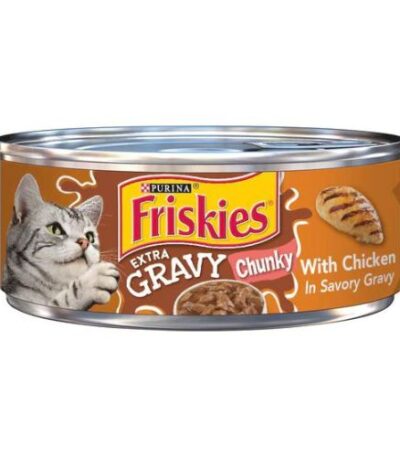 PURINA FRISKIES Prime Filets Turkey in Gravy Wet Cat Food 156g