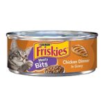 Friskies Meaty Bits With Chicken Dinner In Gravy 156g