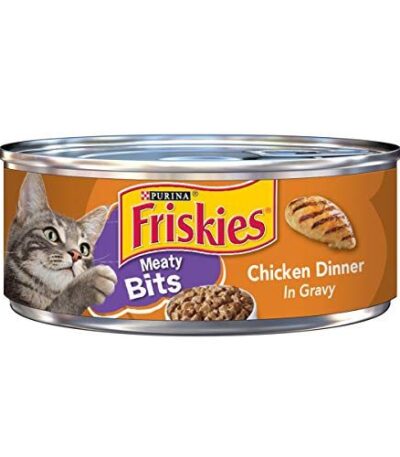 Friskies Meaty Bits With Chicken Dinner In Gravy 156g