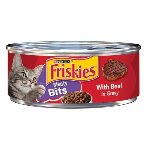 Friskies Prime Filets With Beef In Gravy Wet Cat Food 156g