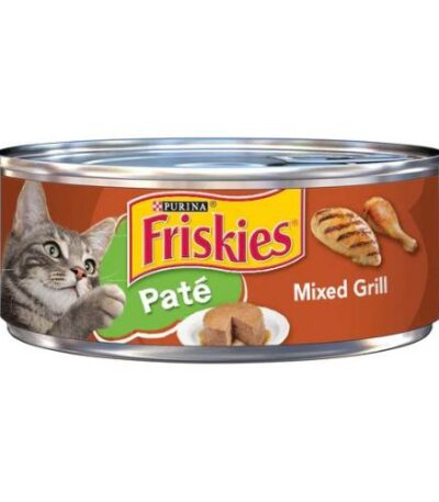 Friskies Paté Mixed Grill Wet Cat Food 156g