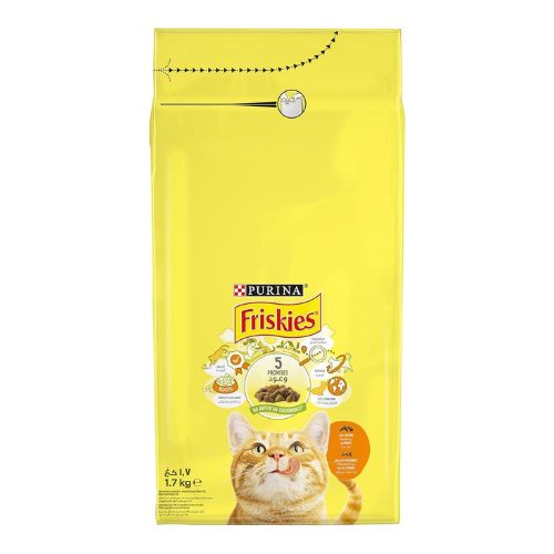 Purina Friskies dry cat food with chicken 1.7 kg