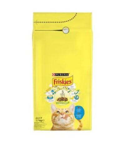 Purina Friskies Salmon Cat Dry Food 1.7kg