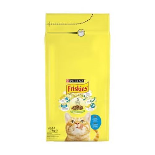 Purina Friskies Salmon Cat Dry Food 1.7kg