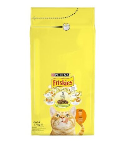 Purina Friskies dry cat food with chicken 1.7 kg