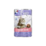 Plaisir with Salmon And Cod Adult Cats Wet Food 100g
