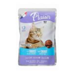Plaisir with Shrimp Adult Cats Wet Food 100g