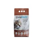 Benty Sandy Clumping Cat Litter With White Bentonite And Coffee Scent 5L