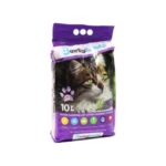 Benty Sandy Ultra Clumping Cat Litter With White Bentonite And Lavender Scent 10L