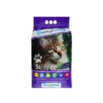 Benty Sandy Ultra Clumping Cat Litter With White Bentonite and Lavender Scent 5L