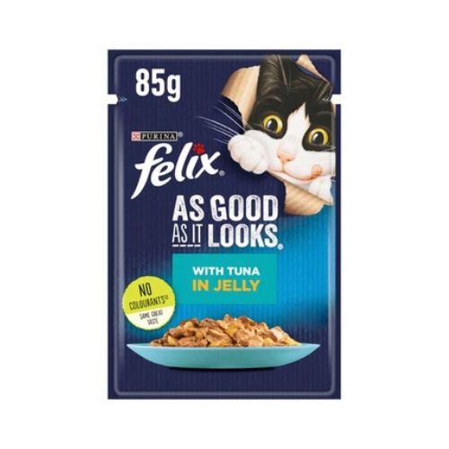 Purina Felix Tuna in Jelly for Adult Cats 85g