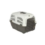 IATA Three Pet Carrier Crate in Gray and White by Skudo 3