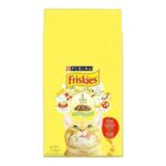 Purina Friskies Beef Chicken& Vegetables Dry Cat Food 7.5kg