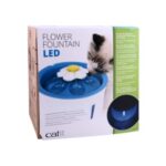 Catit Flower Water Fountain with Blue LED Light