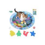 Thick Water Play Mat with Play Inside for Cats
