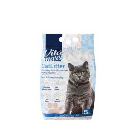 Vita Maxx Clumping Cat Litter Sand With Apple Scent 20 L
