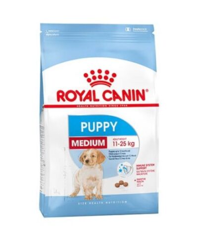 Royal Canin Medium Puppy Dry Dog Food 4kg