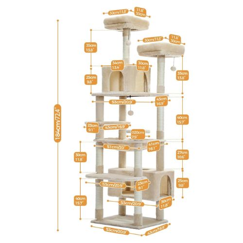 Cat Scratching Tree