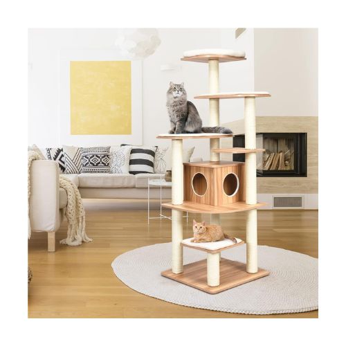 Cat Scratching Tree
