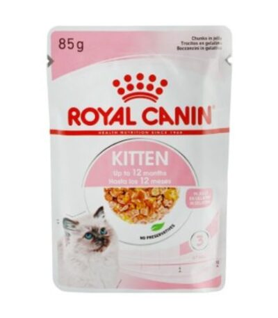 Royal Canin Kitten Jelly Pouch Wet Food for Kittens 85g