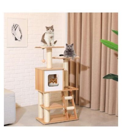 Cat Scratching Tree