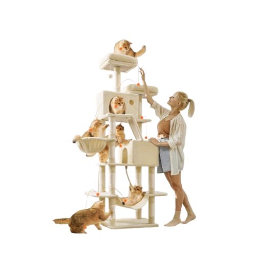 Cat Scratching Tree