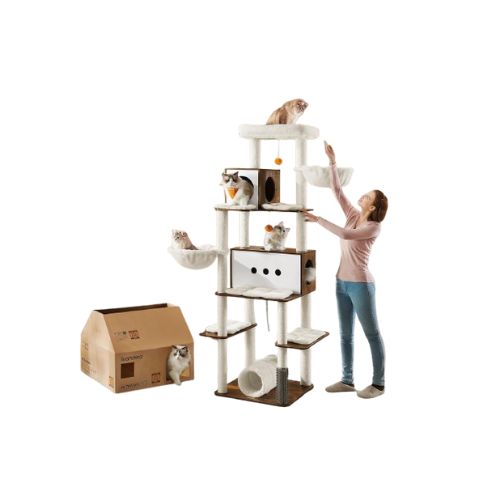 Cat Scratching Tree