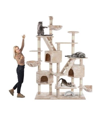 Cat Scratching Tree