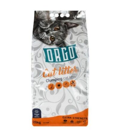 Orgo Jasmine Scented Clumping Cat Litter – 20L