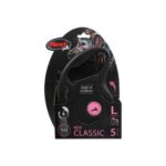 Flexi Classic Retractable Dog Leash 5m Tape Size L For Dogs Up to 50kg