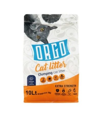 Orgo Jasmine Scented Clumping Cat Litter 10L