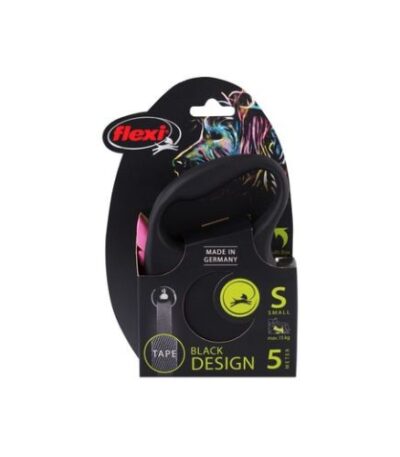 Flexi Design Retractable Dog Leash 5m Size S For Dogs Up to 15kg
