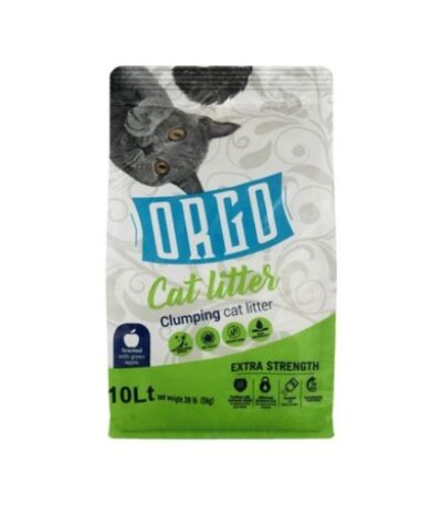 Orgo Apple Scented Clumping Cat Litter 10L