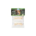 Orgo Rawhide Bone Chew Treat for Dogs – Large Size, White