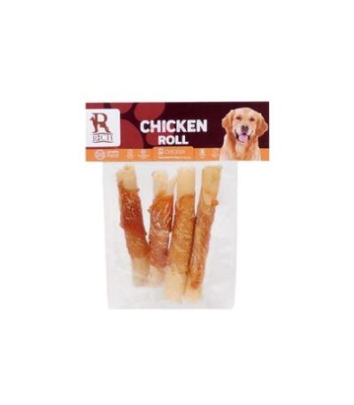 Rich Chicken Roll Treats for Dogs – 4‑Piece Pack