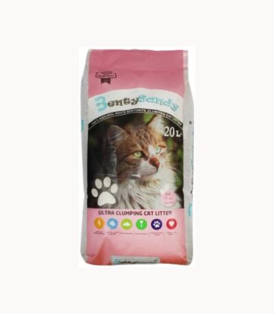 Benty Sandy Clumping Cat Litter Baby Powder Scent 20L