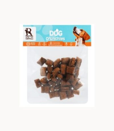 Riche Chicken Flavored Crunchies Dog Treats 50g