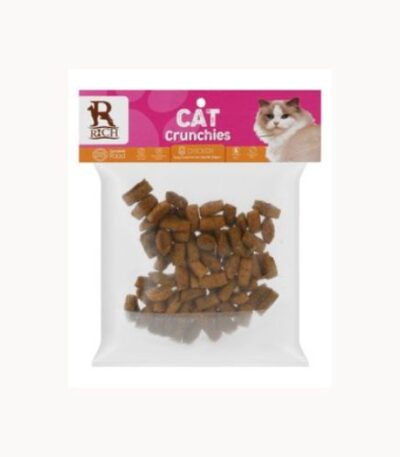 Riche Chicken Flavored Crunchies Cat Treats 50g