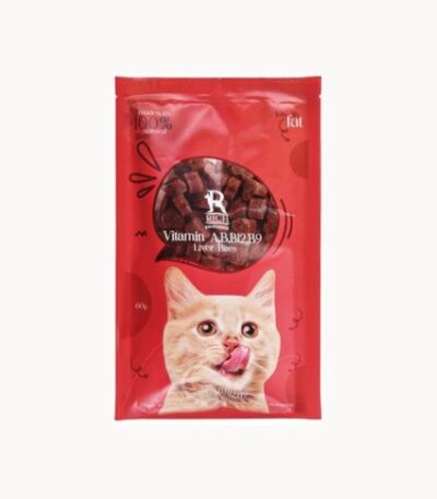 Riche Cat Treats with Liver & Vitamins 60g