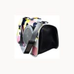 Multicolor Pet Carrier Backpack with Transparent Window