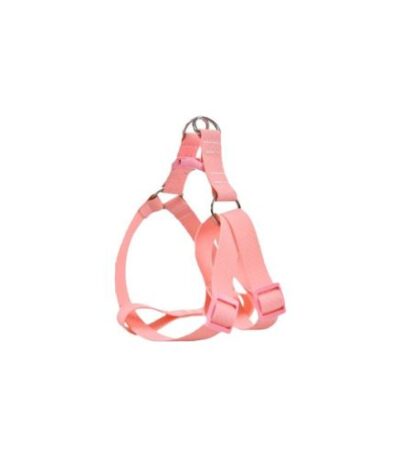 Light Pink Silicone Dog Harness – Medium Size by Naomi (25–55 cm x 2 cm)