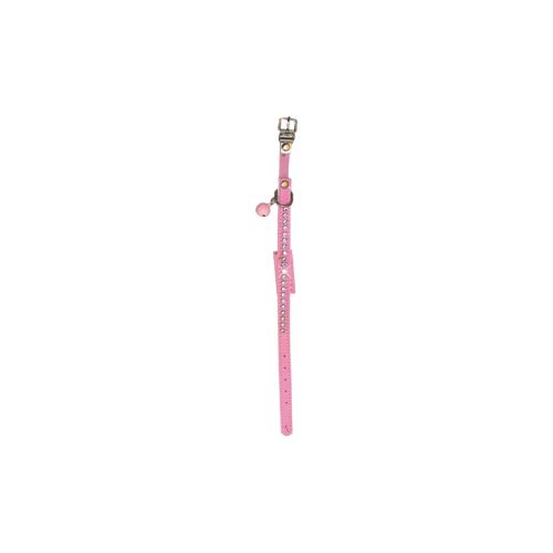 Pink Cat Collar with Bell by Naomi – 31x1.2 cm
