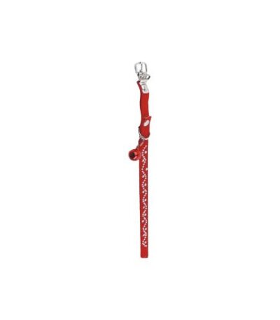 Red Cat Collar with Bell by Naomi – 31x1.5 cm