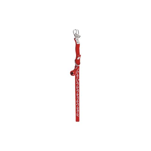 Red Cat Collar with Bell by Naomi – 31x1.5 cm