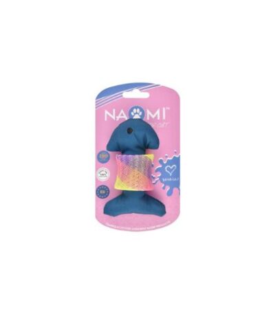 Plush Fish Toy for Cats – Blue by Naomi