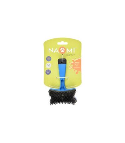 Pet Grooming Brush – Black & Blue by Naomi