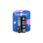 Grey Dog Leash with Matching Collar – Medium Size by Naomi