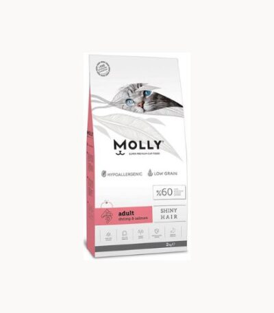 Molly Shiny Hair Dry Cat Food 2kg